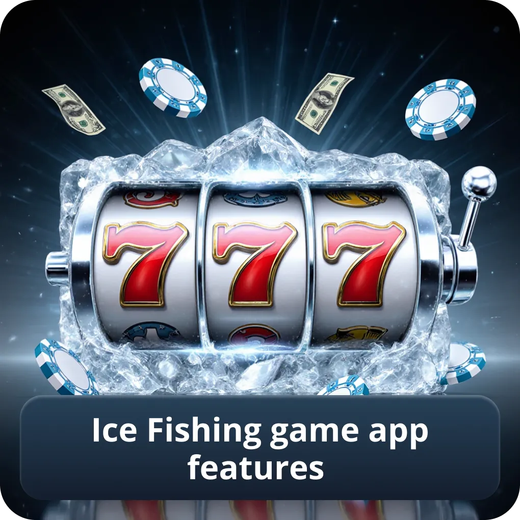Ice Fishing game app features
